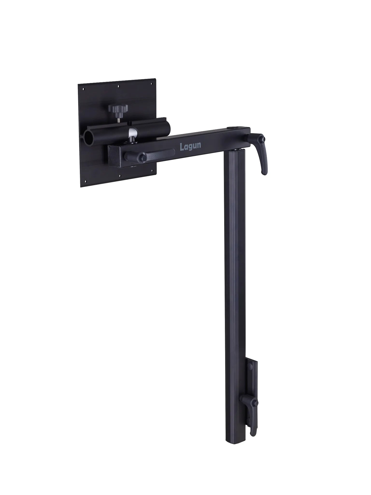 Lagun Untertisch Befestigungsplatte mit Dreh- & Klappachse drehbare Platte