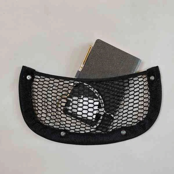 Elastische Netztasche für beliebige Flächen, 13 x 30 cm