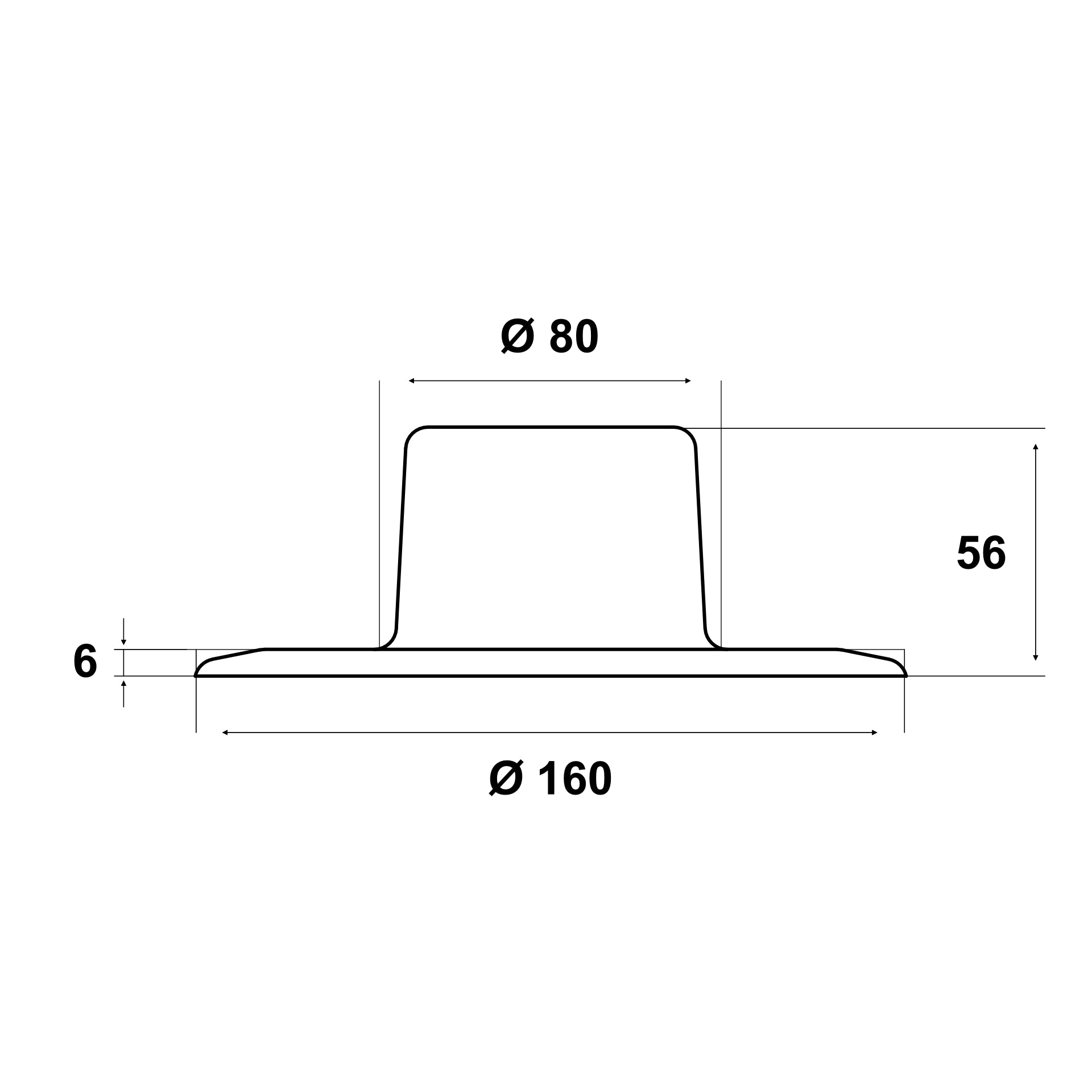 Lagun Bodenadapter – Alternative zur Wandmontage