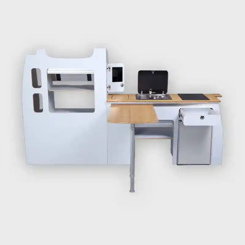 Camper-Küchenzeile mit Schranksystem für VW T5, T6.1, Bully