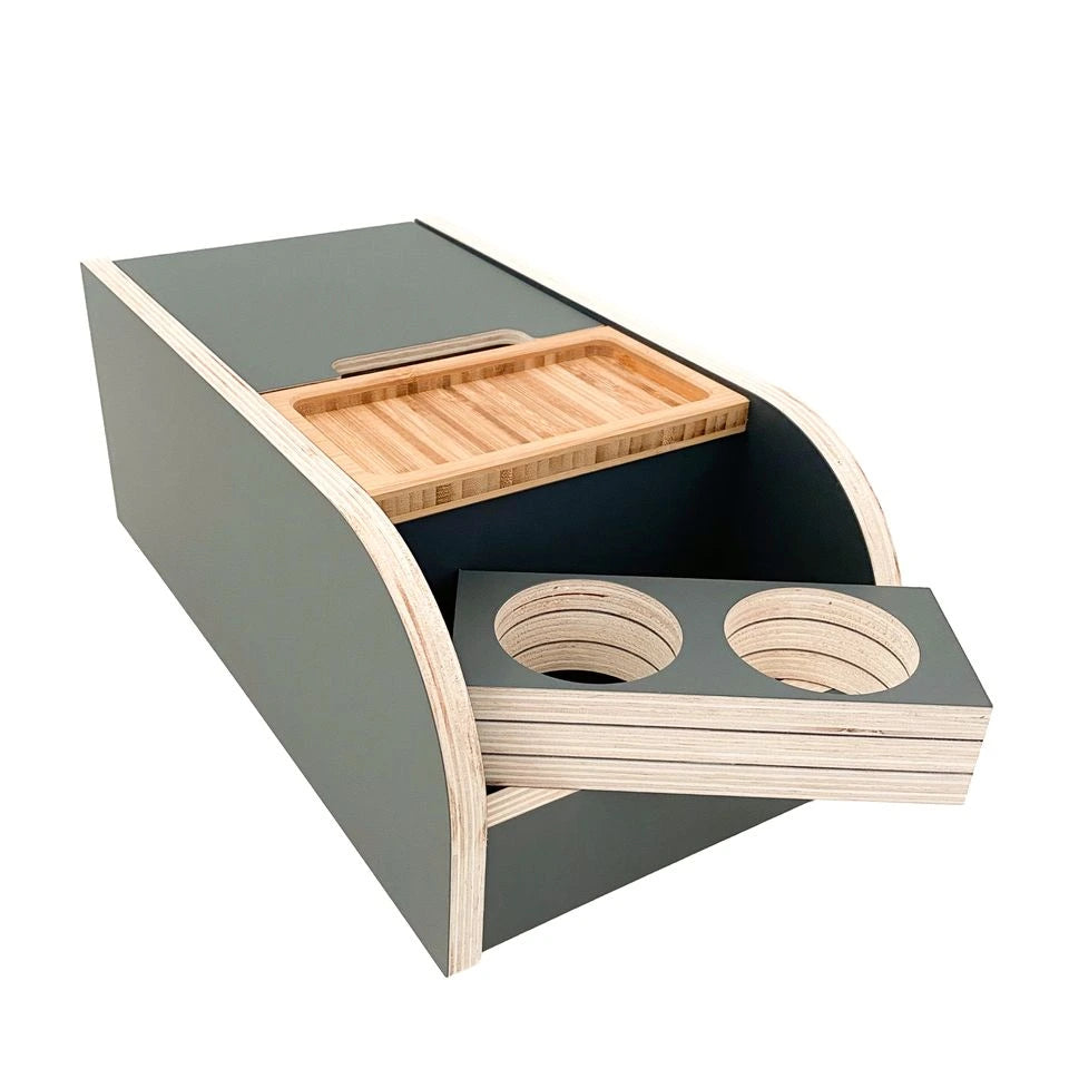 *B-Ware* Mittelkonsole Stauraum-Kiste für  VW T5, T6, Bulli Bus & California