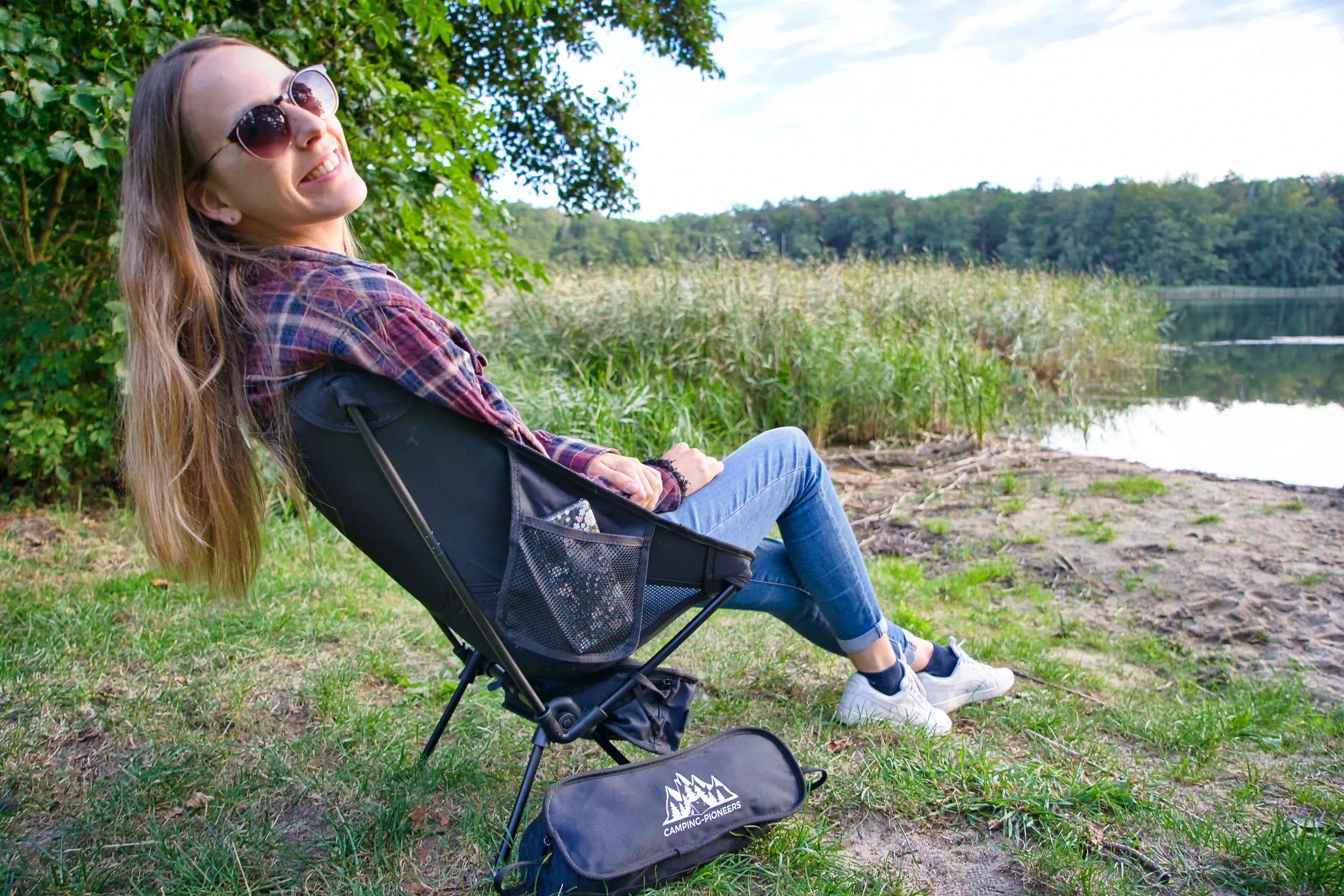 Chaise de camping compacte "Smart Pioneer" - petit format avec beaucoup d&