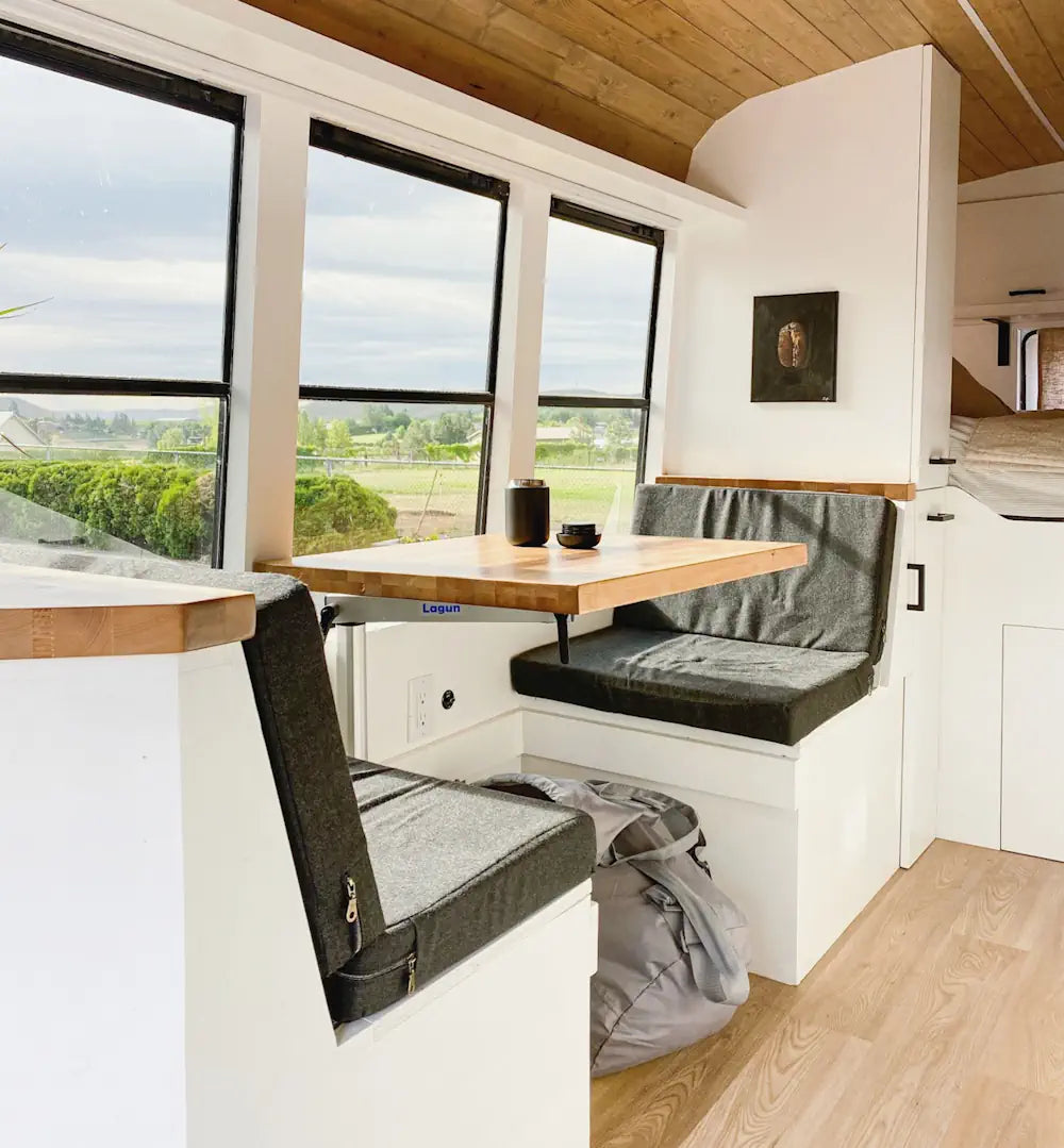 Lagun Tischgestell in Schwarz - Standard-Set