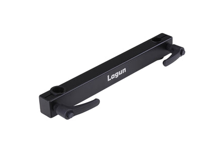 Lagun Tischgestell Set mit smarter Befestigungsplatte - Schwarz
