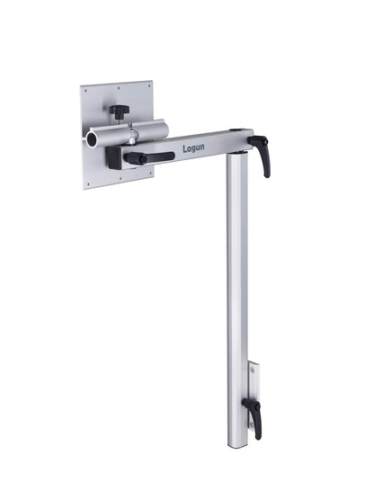 Lagun Untertisch Befestigungsplatte mit Dreh- &amp; Klappachse drehbare Platte