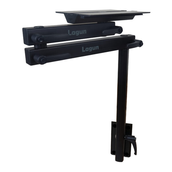 Lagun Tischgestell Set (Schwarz) mit zwei Armen und Verbindungsbolzen
