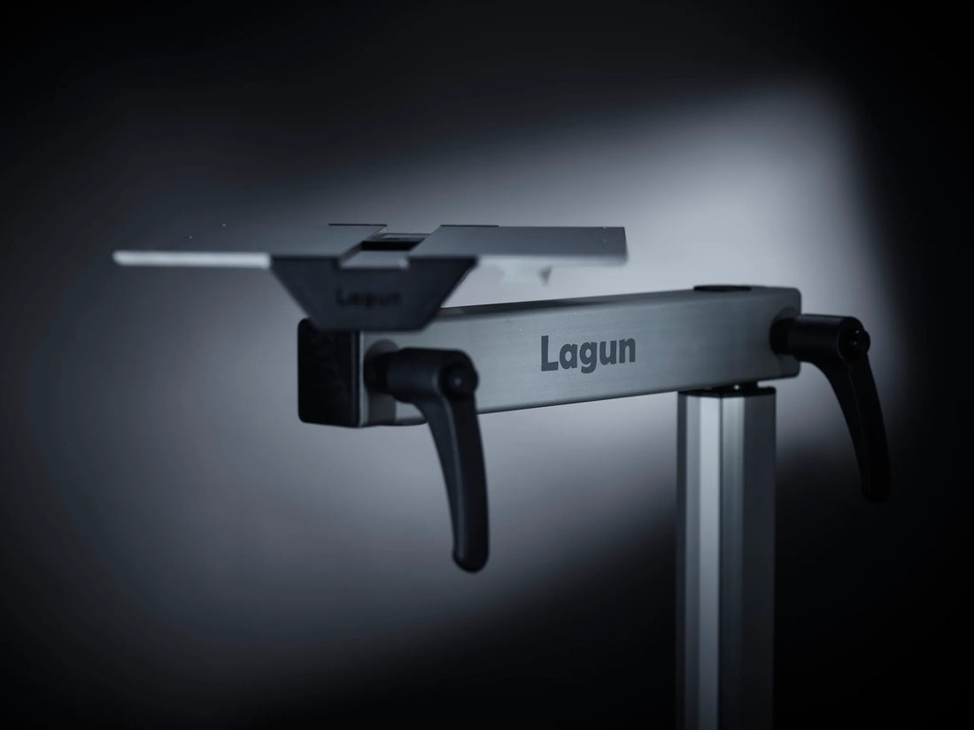 Lagun Tischgestell Set mit 700mm Tischbein - Silber