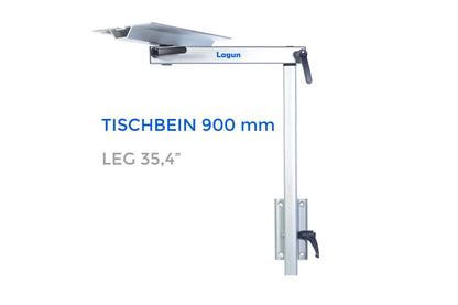 *B-Ware* Lagun Tischgestell mit 900 mm Tischbein