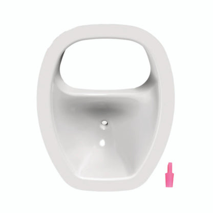 Trelino insert de séparation pour séparer les toilettes sèches avec bouchon