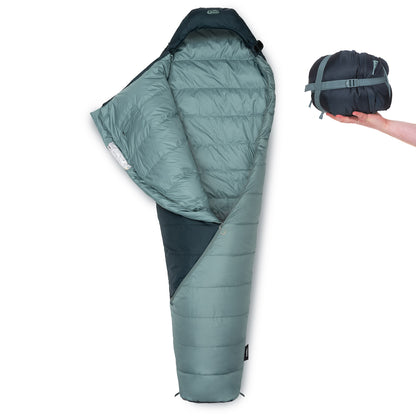 qeedo Schlafsack Asaka, warmer Daunenschlafsack