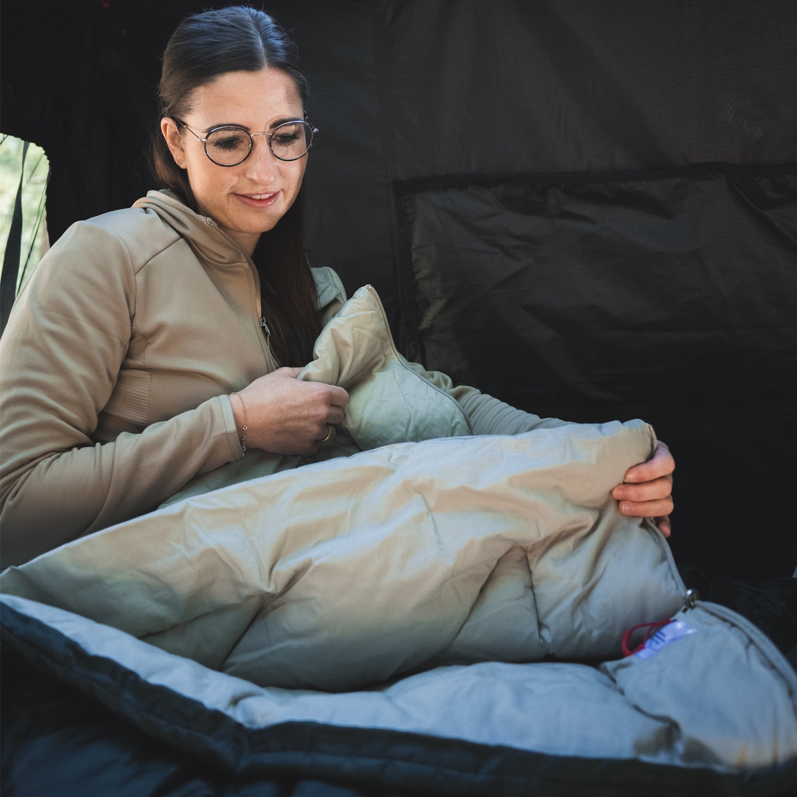 qeedo sleeping bag Fellow, versatile sleeping bag for adults