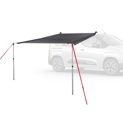 qeedo Motor Tarp - Car, flexible sun sail for your car