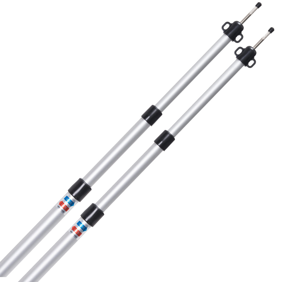 Canne télescopique Quick Scope, 95-230 cm (2 pièces)