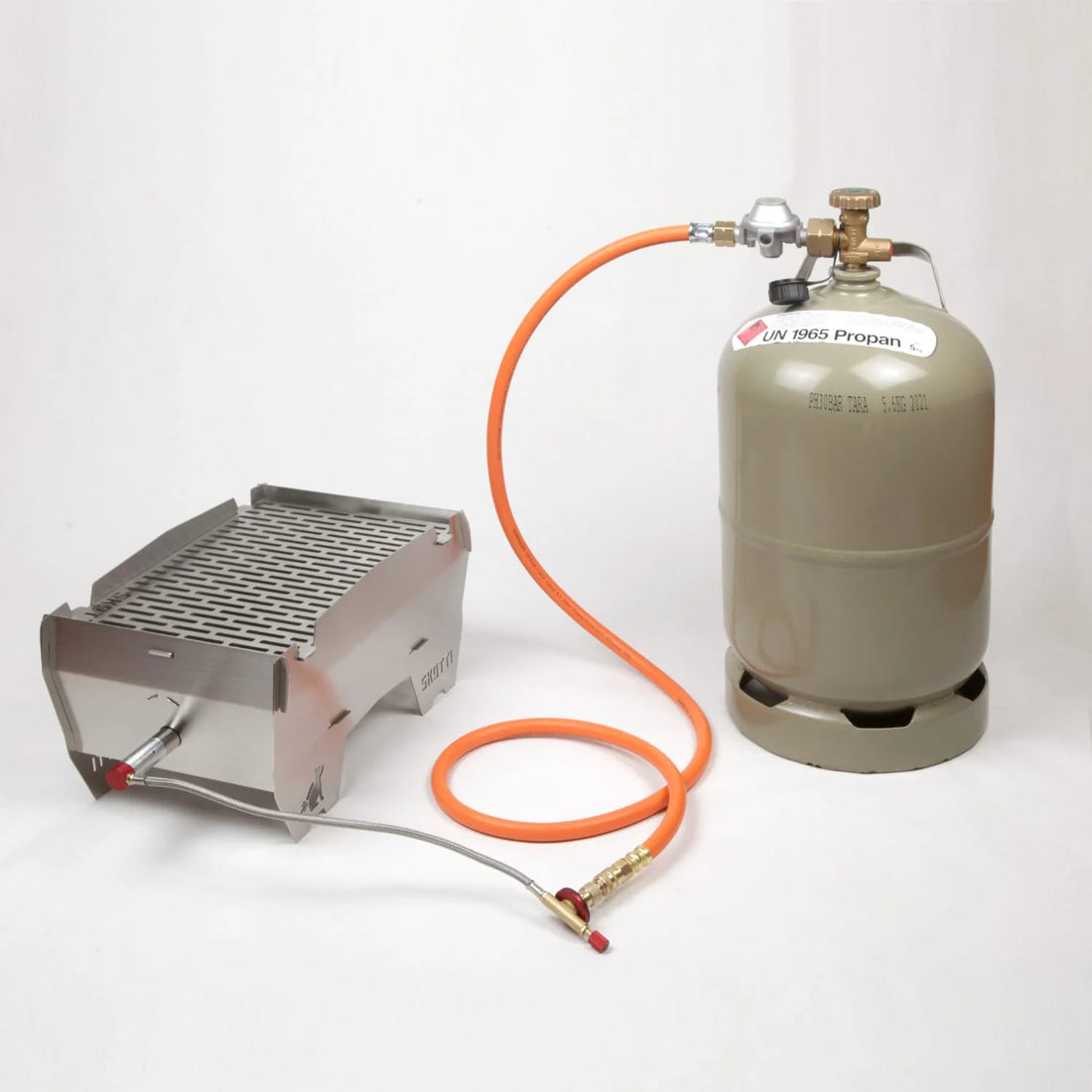 Skotti Prop Gasflaschenanschluss – Adapter-Set für große Gasflaschen
