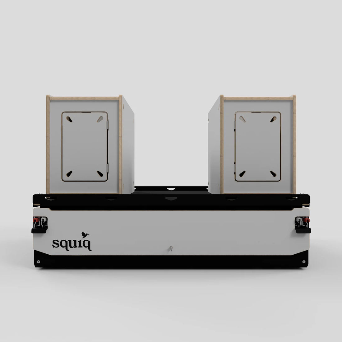 SQUIQ Traveler compact – Kofferraumauszug mit Campingbox für kompakte SUV &amp; Kombi