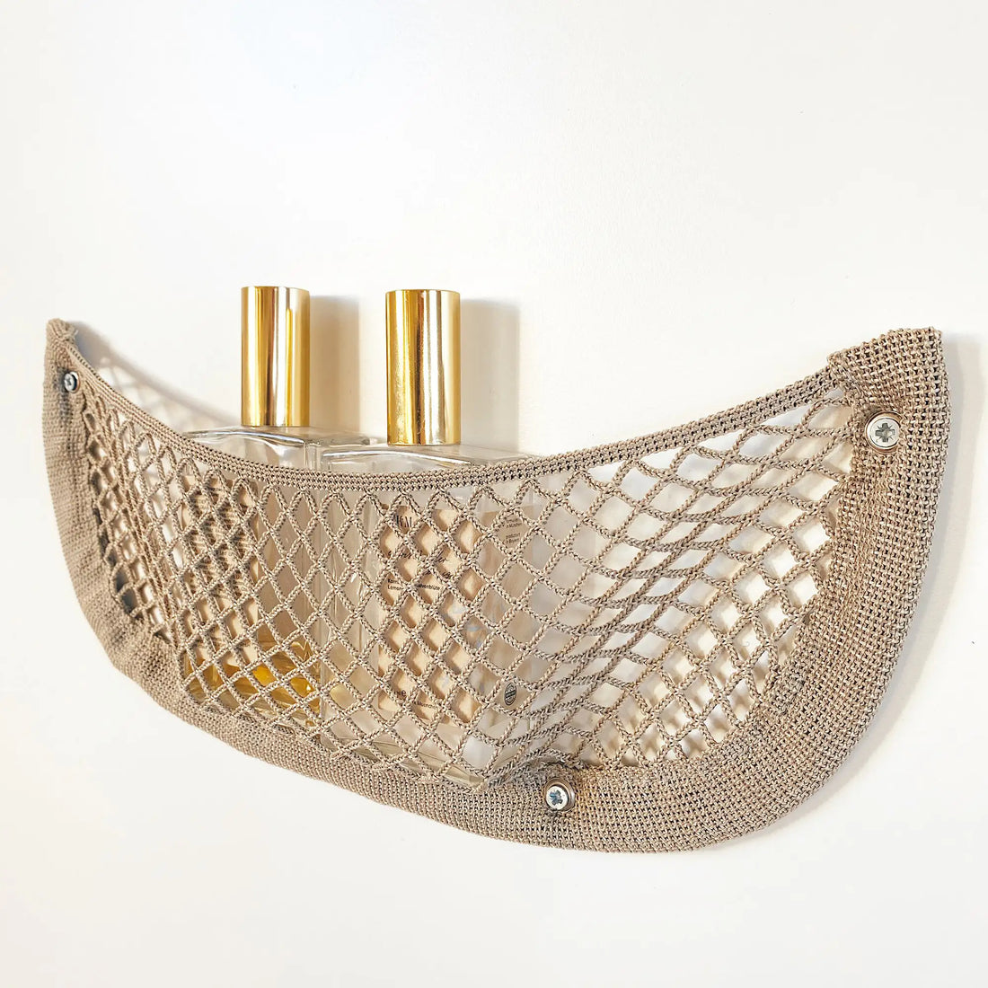 Elastische Netztasche für beliebige Flächen, 13 x 30 cm