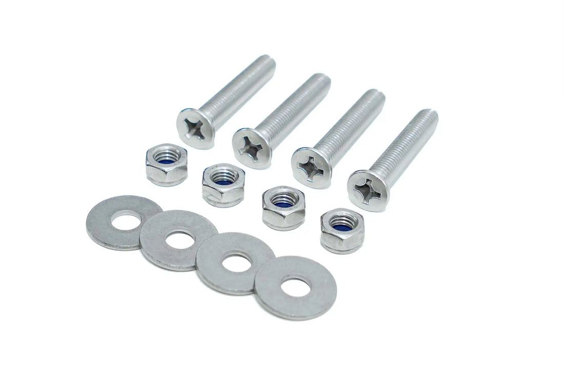 Extra Lange Ersatzschrauben für Lagun Befestigungsplatte zur Wandmontage M8