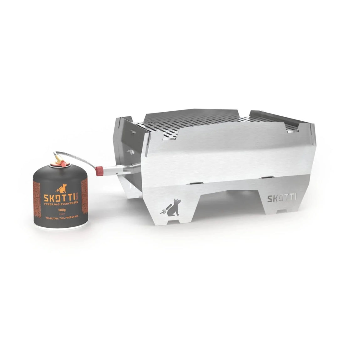 SKOTTI Gas-Kartusche 500G mit Schraubverschluss